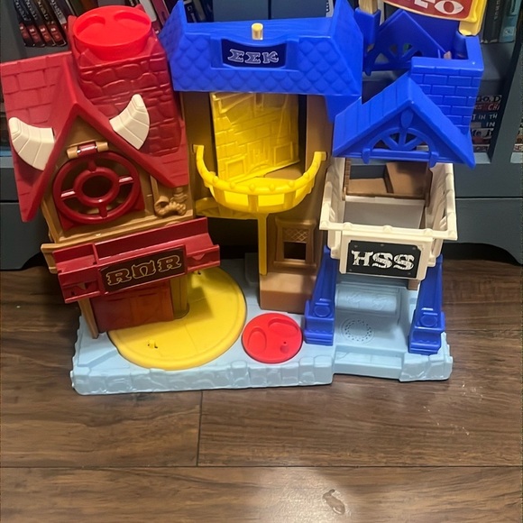 Imaginext Monsters Inc Red and Blue Action Figures Playset - Picture 1 of 7